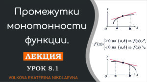 Read more about the article Промежутки монотонности функции. Урок 8.1.