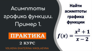Read more about the article Асимптоты графика функции. Практика. Примеры.